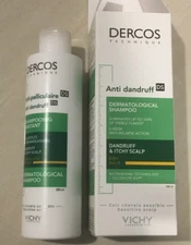 Vichy Dercos Anti-Dandruff Treatment Shampoo Pick Dry Or Normal To Oily Hair NIB