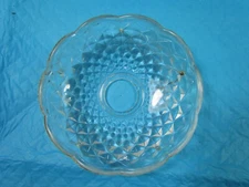European Design Pattern Clear Glass 5 Holes 4" Bobeches Chandelier/Lamp part #13