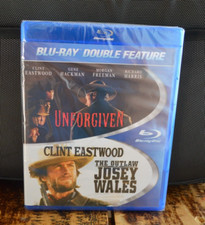 UNFORGIVEN + THE OUTLAW JOSEY WALES New Blu-ray Double Feature Clint Eastwood