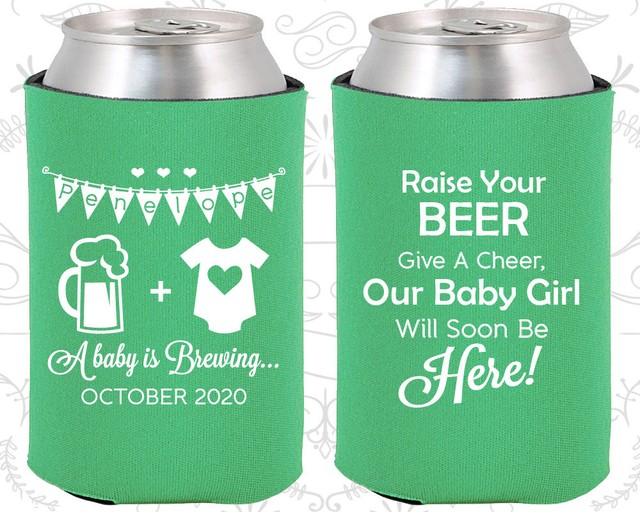 A Baby Is Brewing Koozies at Charles Franklin blog