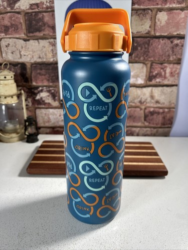 Disney Parks Heiß Kalt Getränk Metall Flasche Wasserflasche 40 Fl Oz 1183 ml Essen Wiederholen