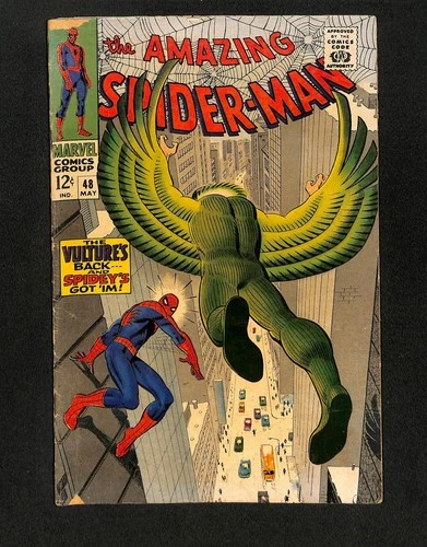 Amazing Spider-Man #48 GD/VG 3.0 1st New Vulture! Marvel 1967