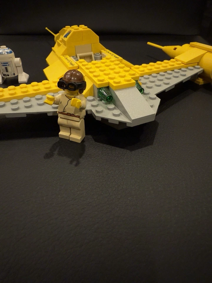 Lego 7141 Star Wars NABOO FIGHTER Complete - Image 3 of 4