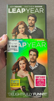 Leap Year BRAND New Sealed with Sleeve Cover DVD  - Amy Adams - Adam Scott  2010