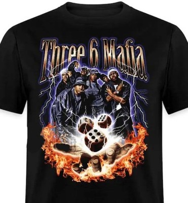 New Three 6 Mafia Band Gift Funny  S-235XL T-Shirt N05.198