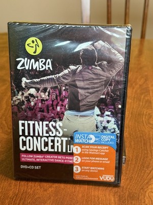 Zumba Fitness-Concert Live DVD + CD Set - Beto Perez Dance Workout