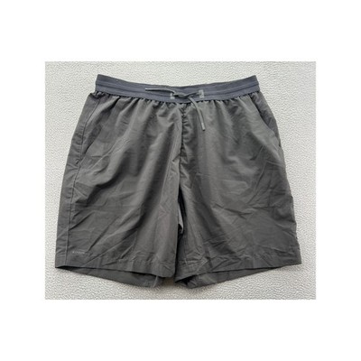 Kiprun Shorts Mens XL Black Running Shorts Athletic Training Gym Pockets 7''