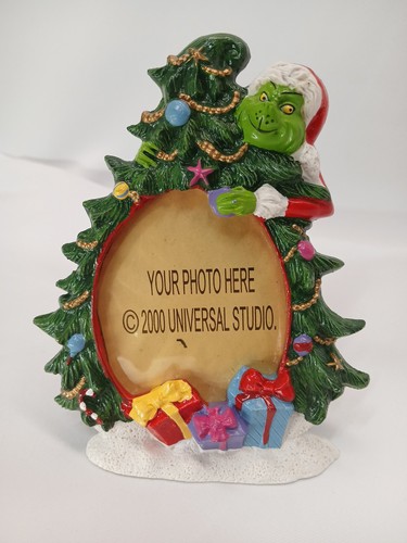 Vintage The Grinch 2000 Universal Studios Picture Photo Frame - Picture 1 of 11