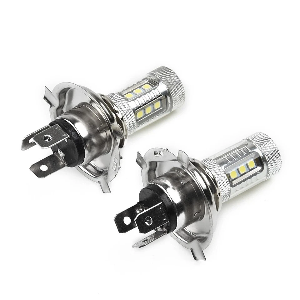 2pcs LED Fog Light Headlight 1800LM H4 9003 HB2 High Low Beam 90W White 12V-24V - Image 4 of 4