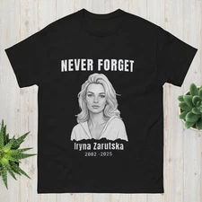 Iryna Zarutska Memorial Tee, Women Are Immortal, North Carolina Protest Shirt