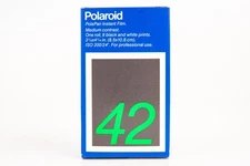 Polaroid INSTANT Roll Film Type 42 B&W 3 1/4 x 4 1/4'' SEALED WORKS Expired 1988