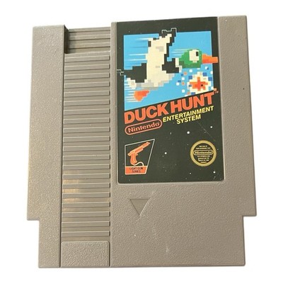 NES Duck Hunt Cartridge Nintendo Light Gun Game Tested w/ Sleeve
