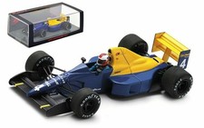 Spark 1:43 TYRRELL 018 Ford 1989 Belgian F1 GP Herbert S1887