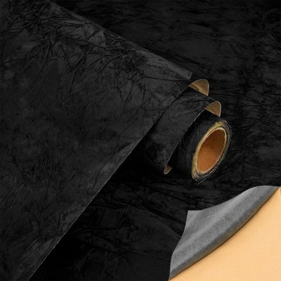Self Adhesive Velvet Flock Backing Paper Liner for Jewelry Drawer Craft Fabric P