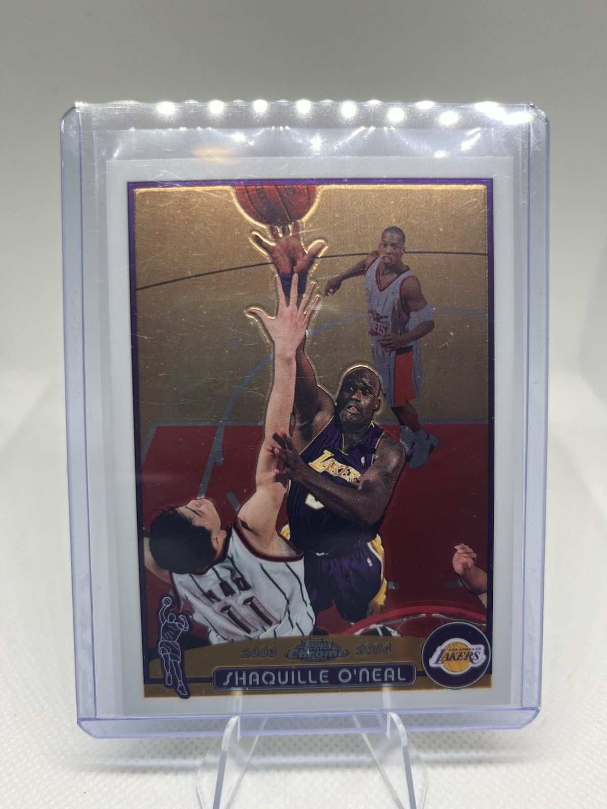2003-04 Topps Chrome #34 Shaquille O'Neal