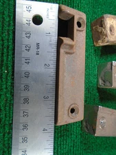 ONE KEEPER FOR EARLY D. M. Co  'JANUS' RIM LOCK - ORIGINAL RH  3 3/4" (43391)