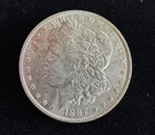 1887 P Morgan Silver Dollar, Choice Uncirculated High Grade No Reserve