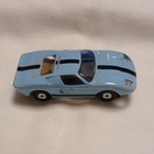 Aurora HO Slot Car Ford GT Light Blue w/ Black Stripe, 1970 Vintage, MPN 22018 — photo 2
