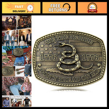 Cool Cowboy Belt Buckle for Men & Women - Stylish Western Big Belt Buckle