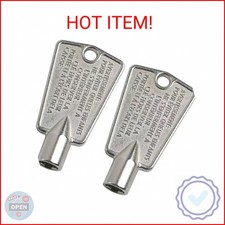 2PCS 216702900 Freezer Door Key Replacement for Frigidaire Kenmore GE Freezer -