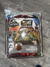 Jurassic World Twin/Full Standard Bedding Set- RARE