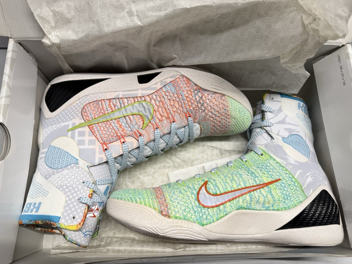 Nike Kobe IX Elite Premium What The Kobe Multicolor FlyKnit 678301