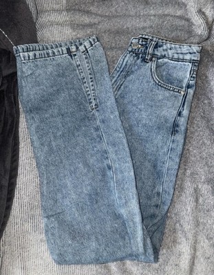 Weite Jeans Damen Fishbone Gr. S