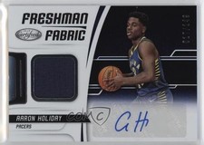 2018 Certified Freshman Fabric Signatures 17/149 Aaron Holiday #FFS-AH Auto 10ek