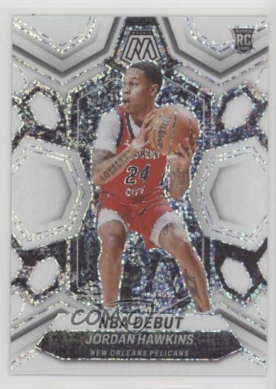 2023 Panini Mosaic NBA Debut White Sparkle Prizm Jordan Hawkins Rookie RC 03ox