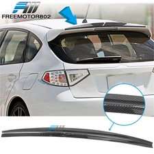 Closeout! For 08-14 Subaru Impreza WRX 5DR Roof Spoiler Gurney Flap Carbon Fiber