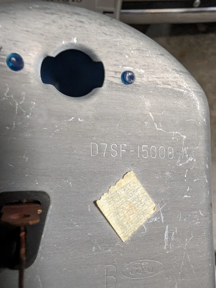 1978 Ford Thunderbird Quartz Electric Dash Clock D7SF-15000-A - Image 3 of 4