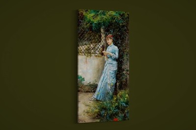 Julius LeBlanc Stewart - Far Away Thoughts - Art Print on Paper or Canvas