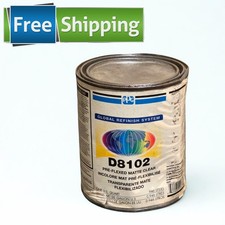 Ppg D8102 Pre Flexed Matte Clear Quart Global Refinish System Oem Finish