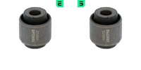2X Optimal Querlenkerlager Hinten Links Rechts FüR Hyundai Tucson TLE TL KIA