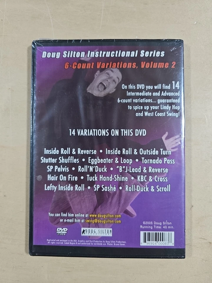 Learn 2 WCS (West Coast Swing) [DVD, 898916000838] Doug Silton (Ships In A Box) - Image 2 of 2