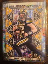 2024 Bowman s Best University Brady Cook Elements of the Game Speckle #EG-6 (RC)