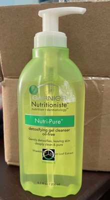 Garnier Nutritioniste Nutri-Pure Detoxifing Gel Cleanser Oil-Free 6.7 oz.