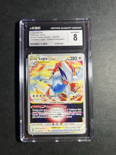 Lugia VSTAR graded CGC 8 for sale on eBay
