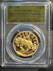 2021 W PCGS PR-70 American Liberty High Relief First Day of Issue 1 /100 Bronco