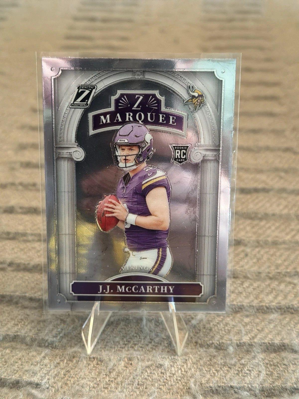 JJ McCarthy Panini Zenith Z Marquee #10 Base