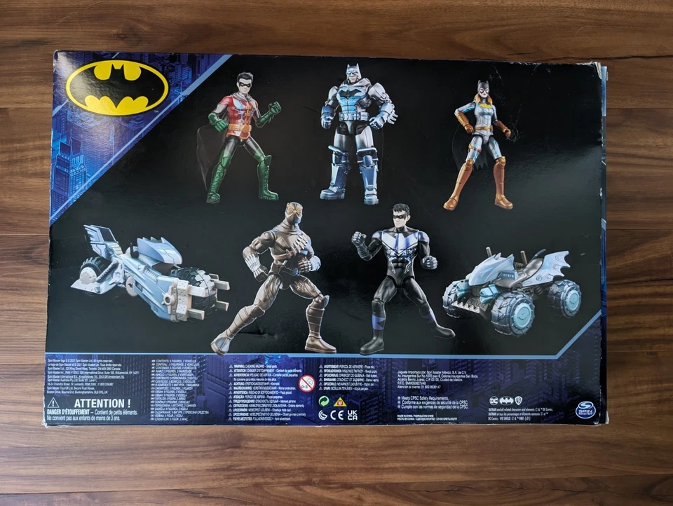 DC Batman GOTHAM CITY GUARDIANS 2021 Pack of 7 Spin Master Target Exclusive - Image 2 of 4