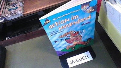 Action im Hasenland, m. CD-ROM Die, Bastelfrau und Stuttgart :