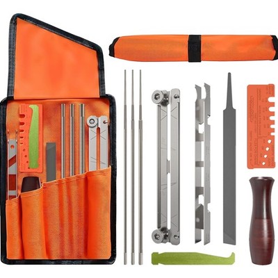 10-Piece Professional Chainsaw Sharpening Kit afilador de motosierra - Files ...