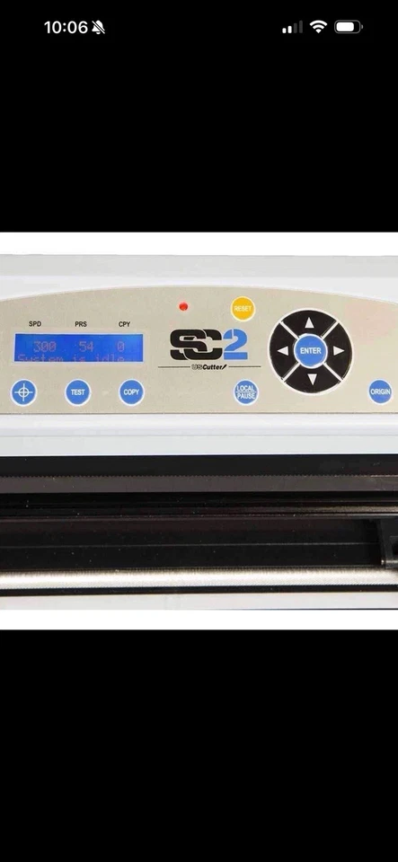 34" SC2 USCutter Vinyl Cutter Sign Shop Starter Kit w/Basket, Vinyl Tape Tools - Image 3 of 4