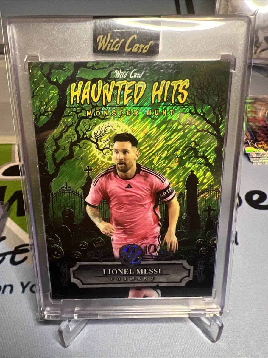 2025 Wild Card Haunted Hits Lionel Messi Monster Hunt Multi Sport