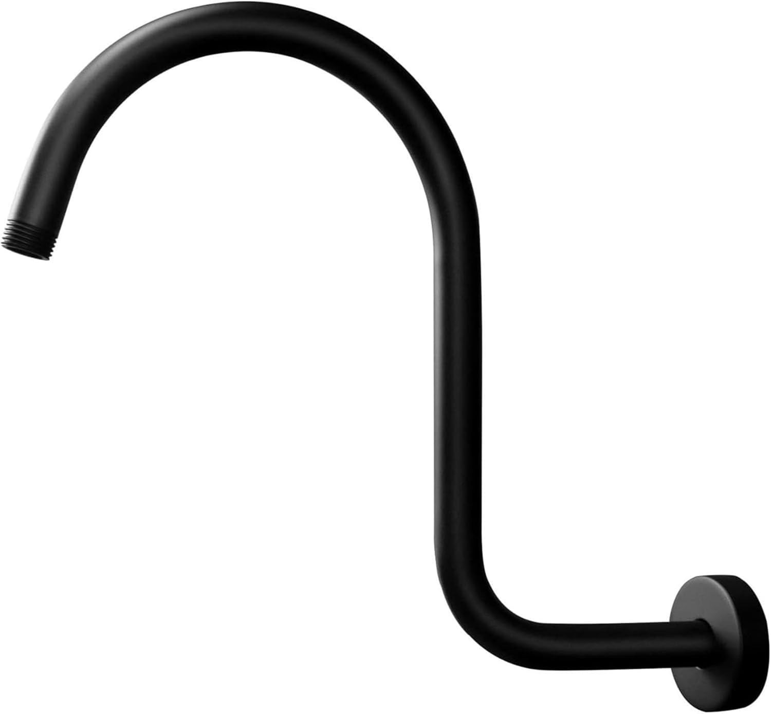 Extension Arm With Flange S-shaped Shower Head Extender Pi