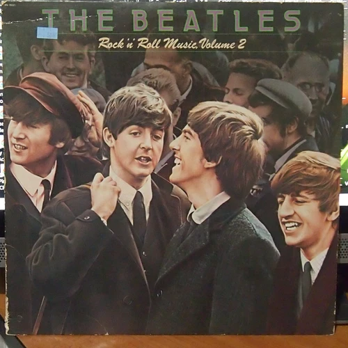 THE BEATLES - Rock 'N' Roll Music Volume 2  LP Made in Englad Green  (NM or M-)