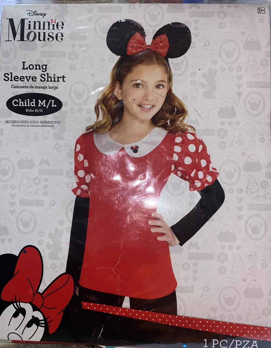 Minnie mouse costume shirt sale