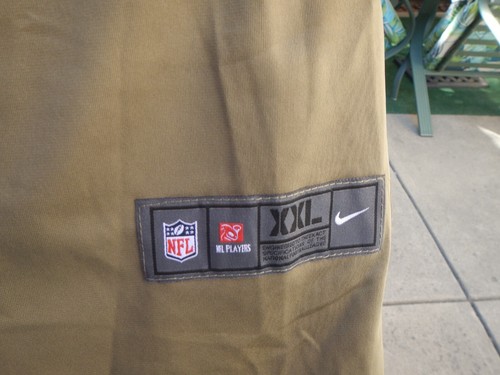 Colin Kaepernick # 7 MEN'S GREEN SALUTE TO SERVICE JERSEY SIZE 2XL - Picture 4 of 4