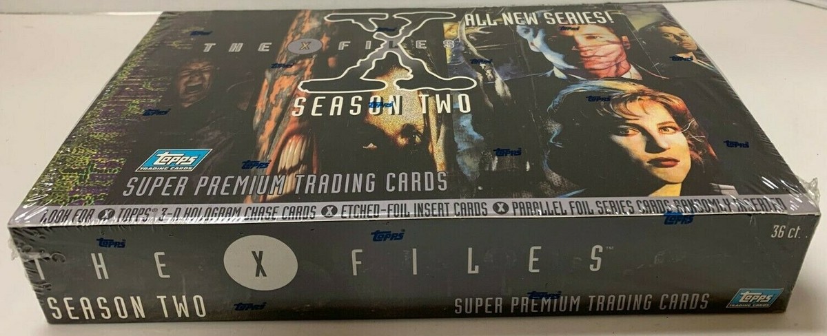 1996 TOPPS THE X FILES SEASON TWO SUPER PREMIUM TRADING CARD BOX